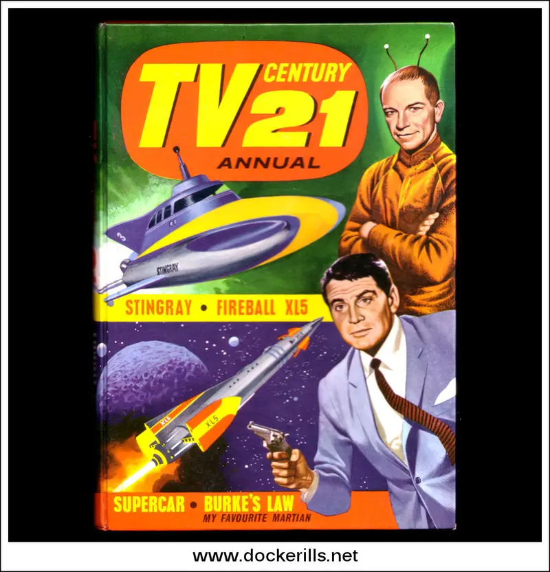 Tv Century 21 Annual 1966 – Gerry Anderson Sci-Fi Collectible 1