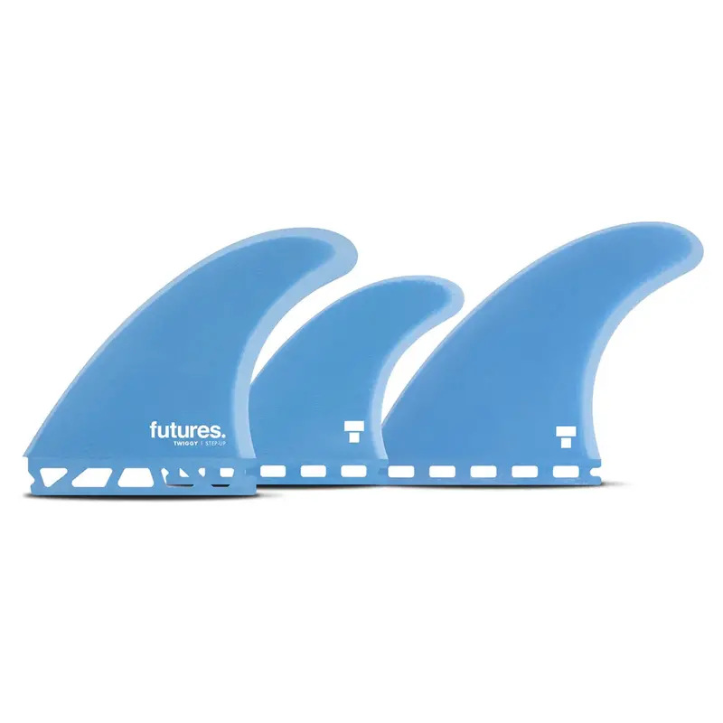 Twiggy Fiberglass Step-Up Five-Fin Set – Royal Blue (Futures) 1