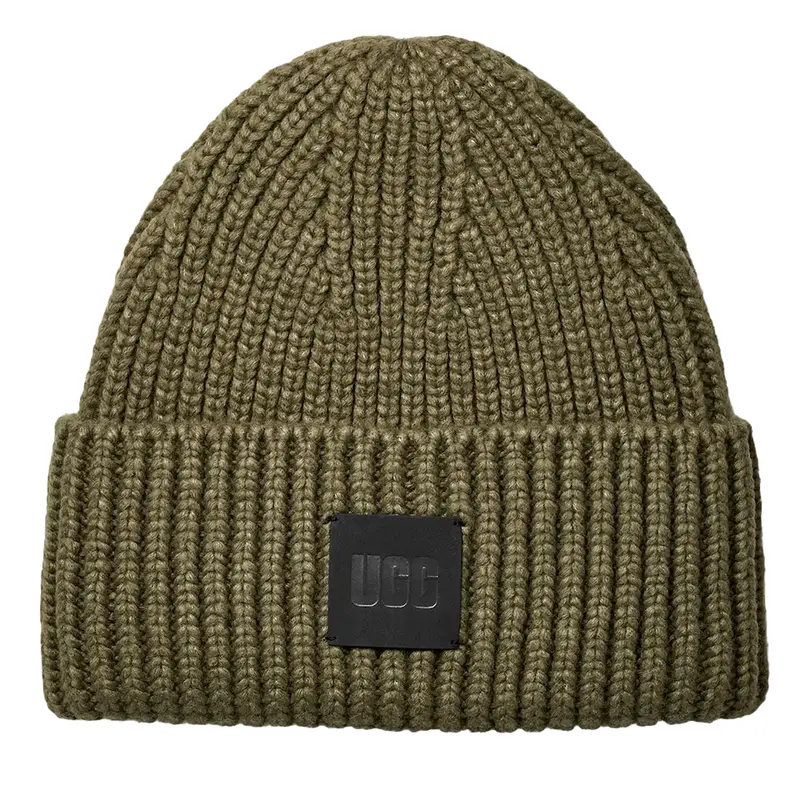 Ugg Chunky Rib Knit Beanie For Men – Burnt Olive 1