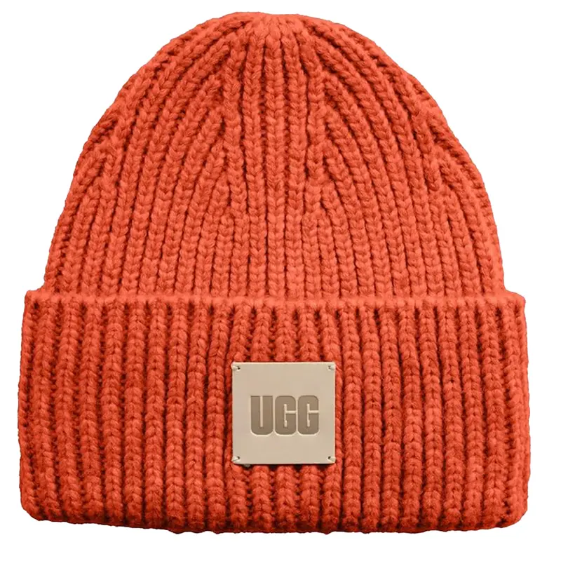 Ugg Chunky Rib Knit Beanie For Men – Redstone 1