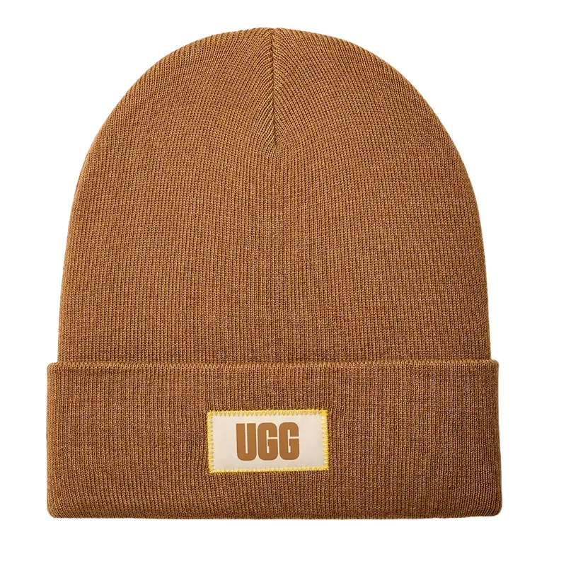 Ugg Men'S Elevated High-Crown Beanie In Chestnut 1