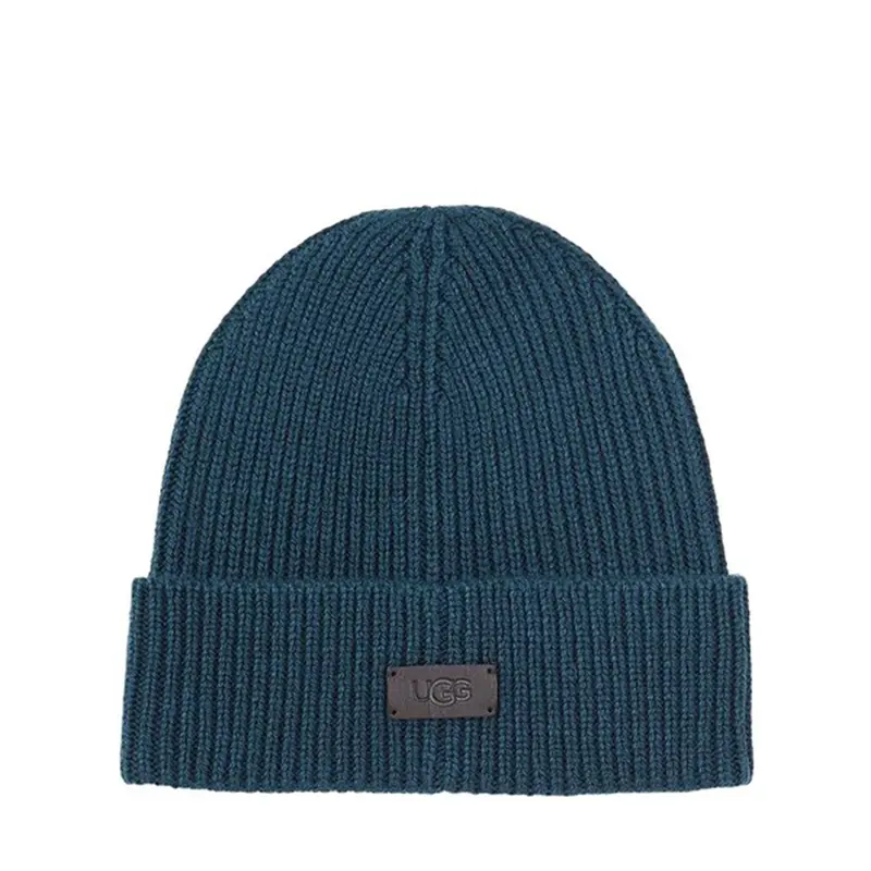 Ugg Men'S Tall-Crown Wool-Blend Beanie 1