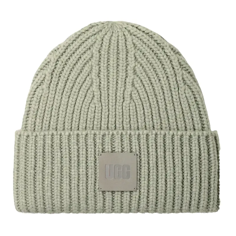 Ugg Women'S Soft Ribbed Beanie In Grey Mist 1
