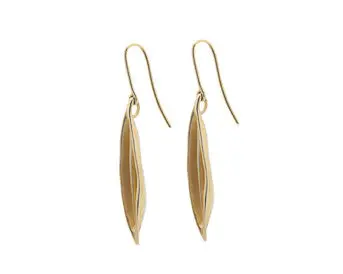 Vanilla Bean–Themed Dangle Earrings 1