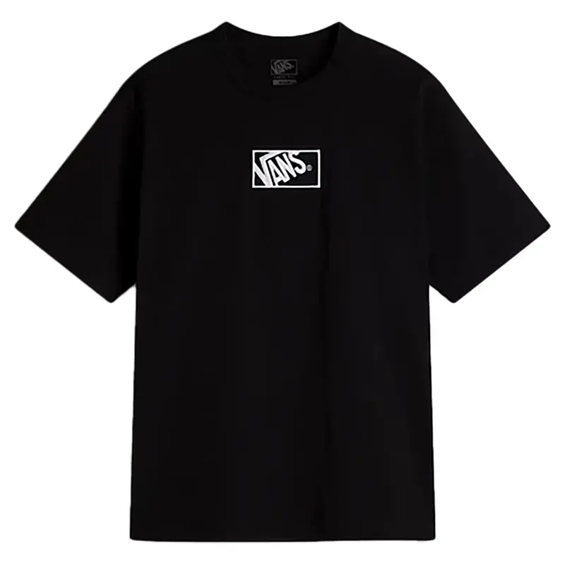 Vans Blocked Box Loose-Fit T-Shirt – Jet Black 1