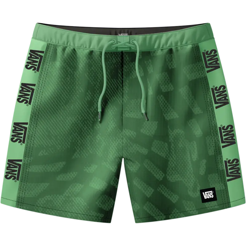 Vans Daily Aop Sideline Boardshorts – Vivid Verdant Pattern 1