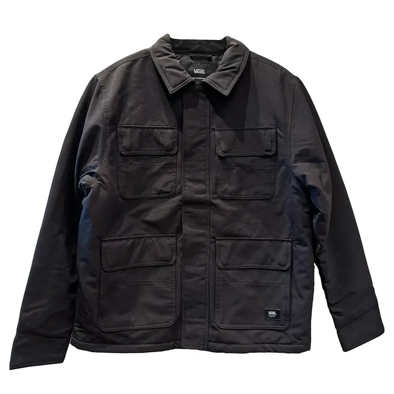 Vans Drill Chore Nylon Utility Jacket – Matte Black 1