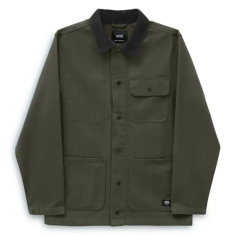 Vans Drill Long Chore Coat – Grape Leaf 1