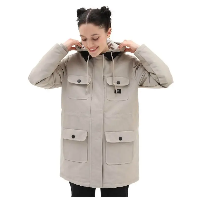 Vans Drill Long Chore Coat Mte – Cobblestone Finish 1