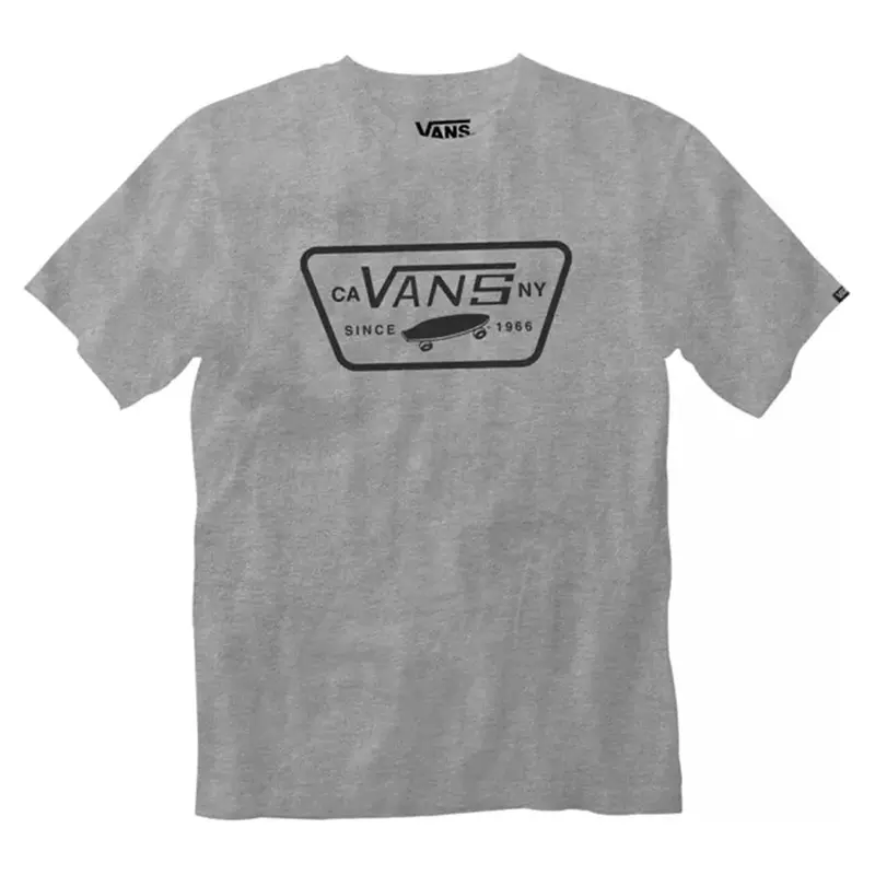 Vans Full Patch Graphic T-Shirt – Athletic Heather Gray 1