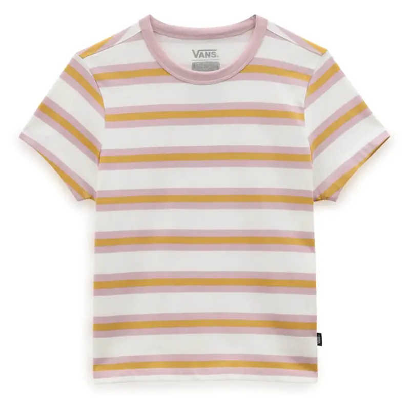 Vans Karina Women'S Soft Cotton Tee – Marshmallow Color 1