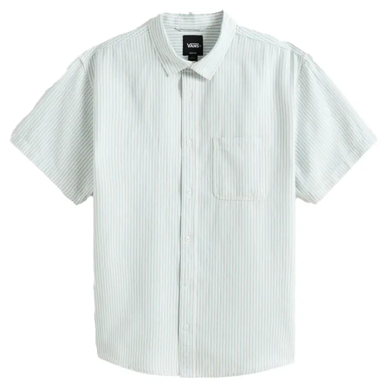 Vans Lawson Stripe Short-Sleeve Shirt For Men – Dawn Mist 1