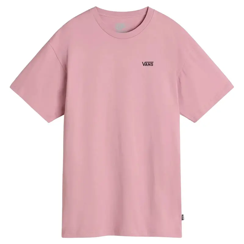 Vans Left Chest Logo Ii Short-Sleeve Tee – Pink Dawn 1