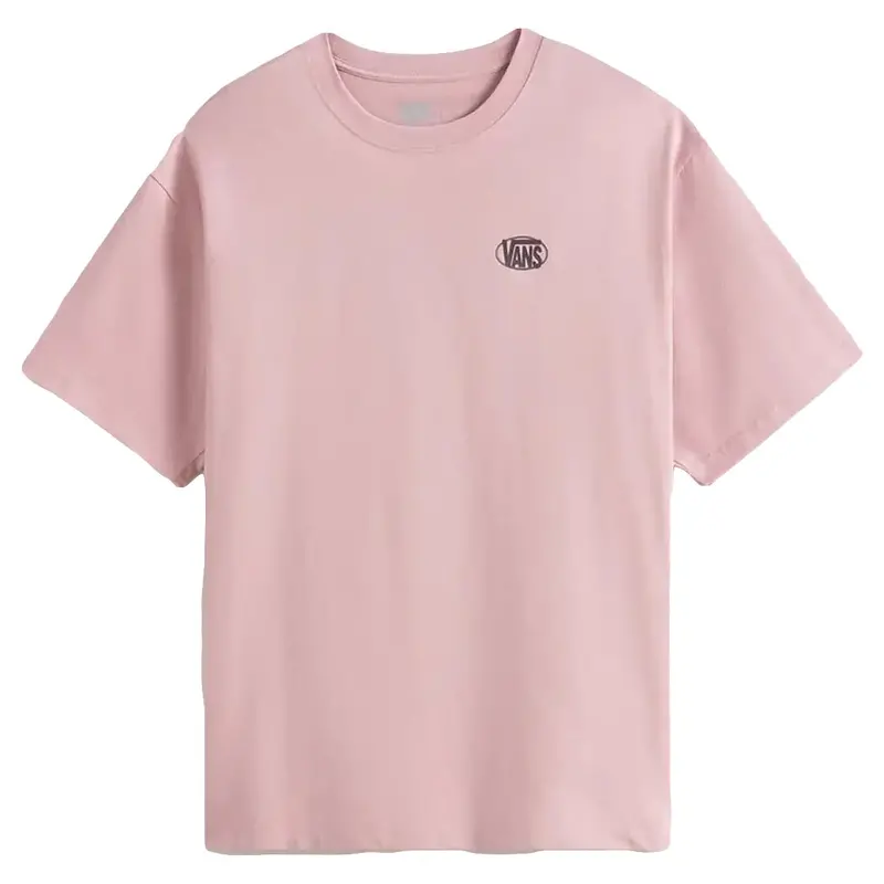 Vans Oval Logo Oversized T-Shirt – Misty Mauve Shade 1