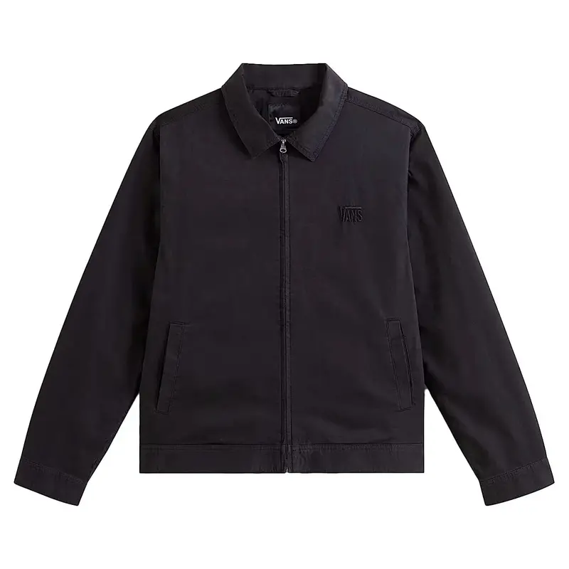 Vans Pomona Station Lightweight Jacket – Solid Black 1