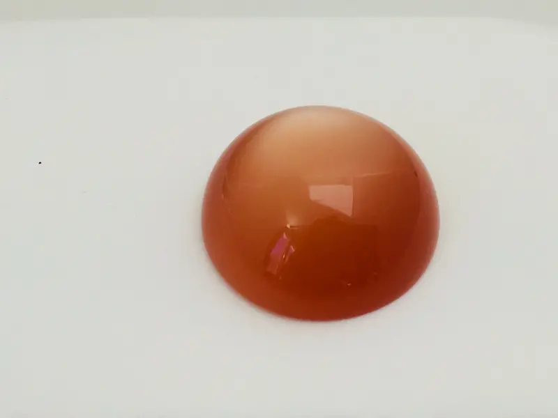 Vibrant Orange Moonstone Pendant 1