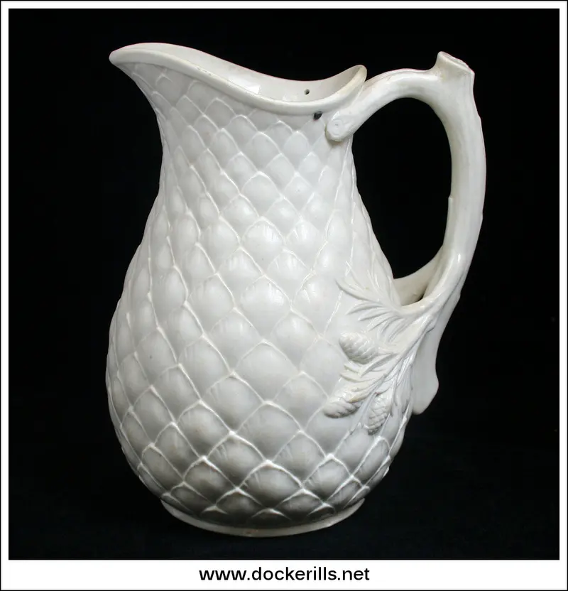 Victorian Pine Cone Motif Jug – Registered Design Marked 1860 1