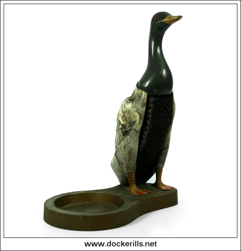 Vintage 1950S Duck-Shaped Cloth Brush With Tray – Dandy Duck Versabrush, Made In England 1