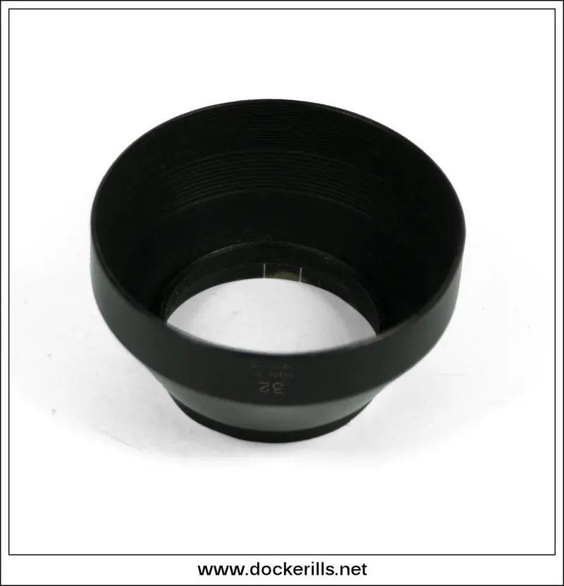 Vintage 32Mm Metal Lens Hood — Compact Camera Accessory 1
