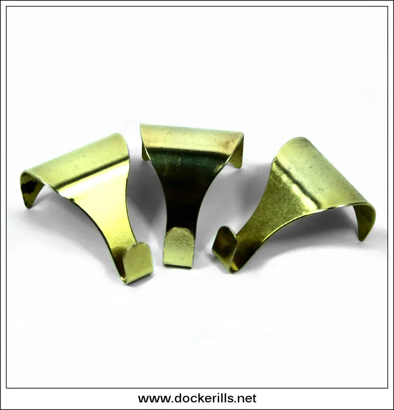 Vintage Brass Picture Rail Hangers For Traditional Mouldings 1