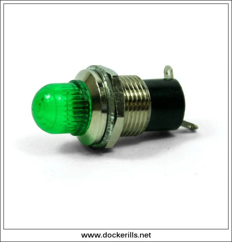 Vintage Green Coloured Lens Light Bulb Holder – Unused Original 1
