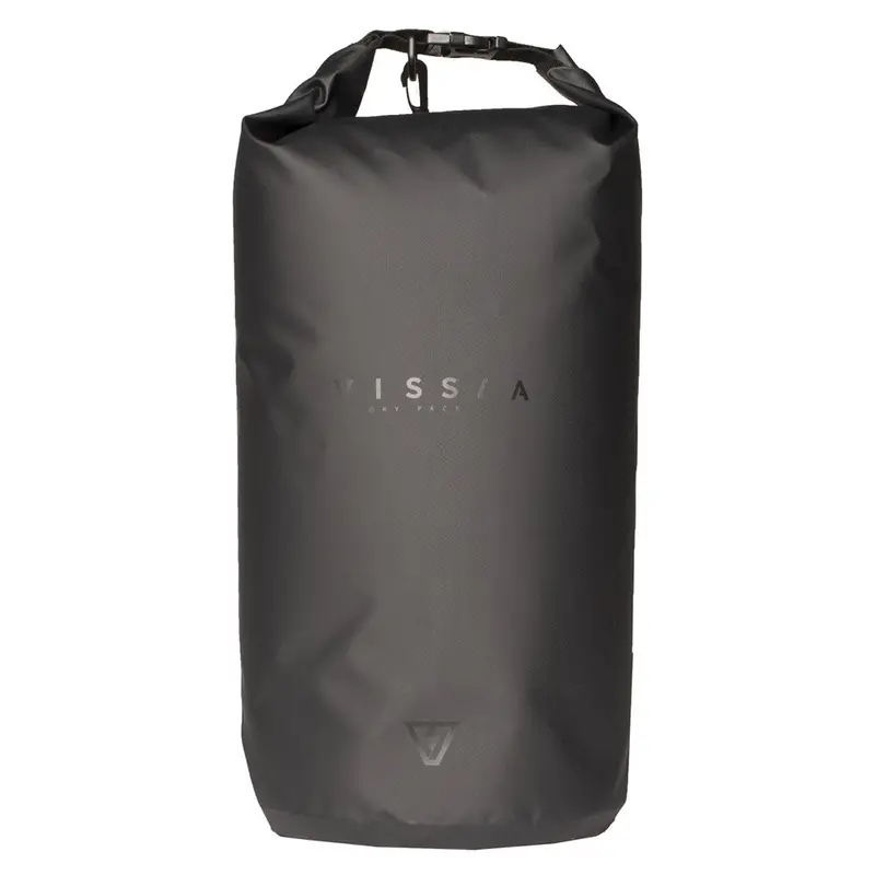 Vissla 7 Seas 20L Waterproof Dry Bag – Black 1