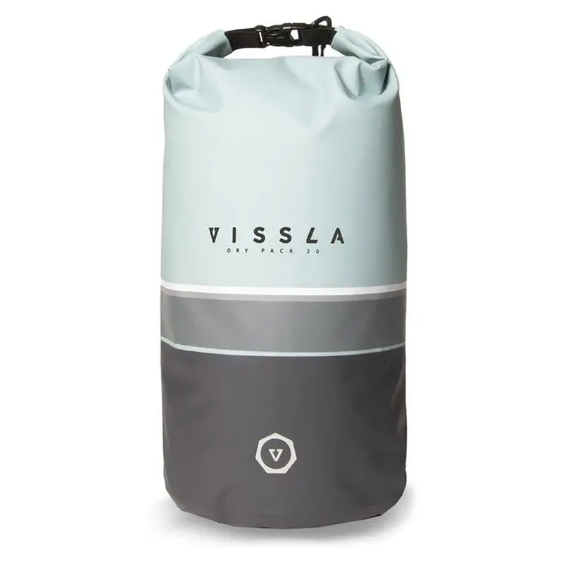 Vissla 7 Seas 20L Waterproof Dry Bag – Dusty Aqua 1