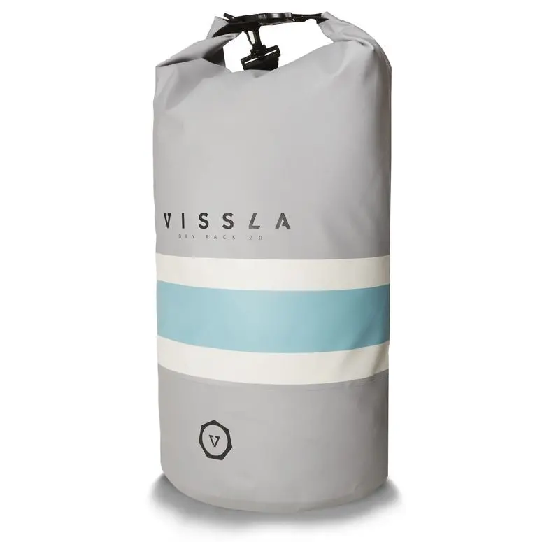 Vissla 7 Seas 20L Waterproof Dry Bag – Grey 1