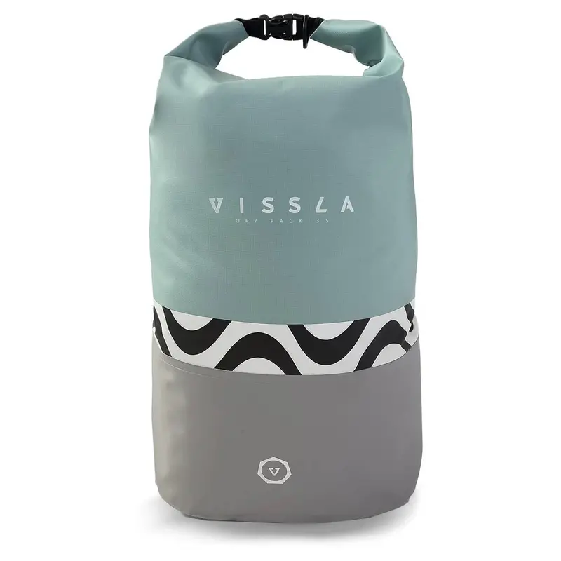 Vissla 7 Seas 35L Waterproof Dry Bag – Jade 1