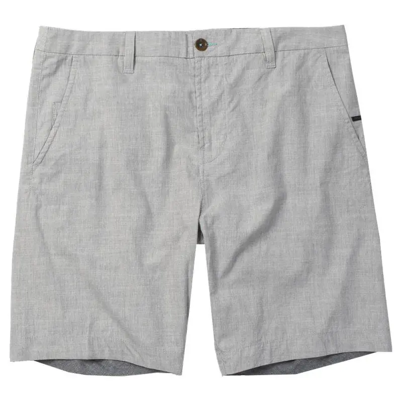 Vissla No See Ums 19-Inch Casual Walkshorts – Grey Heather 1