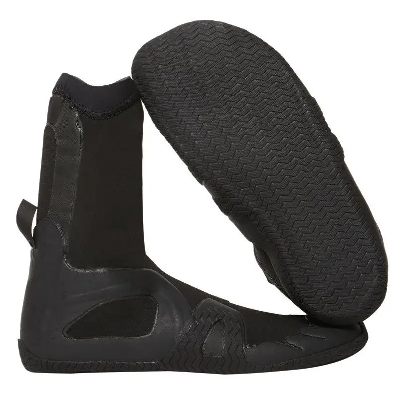Vissla Seven Seas 5Mm Round-Toe Neoprene Boot – Black 1