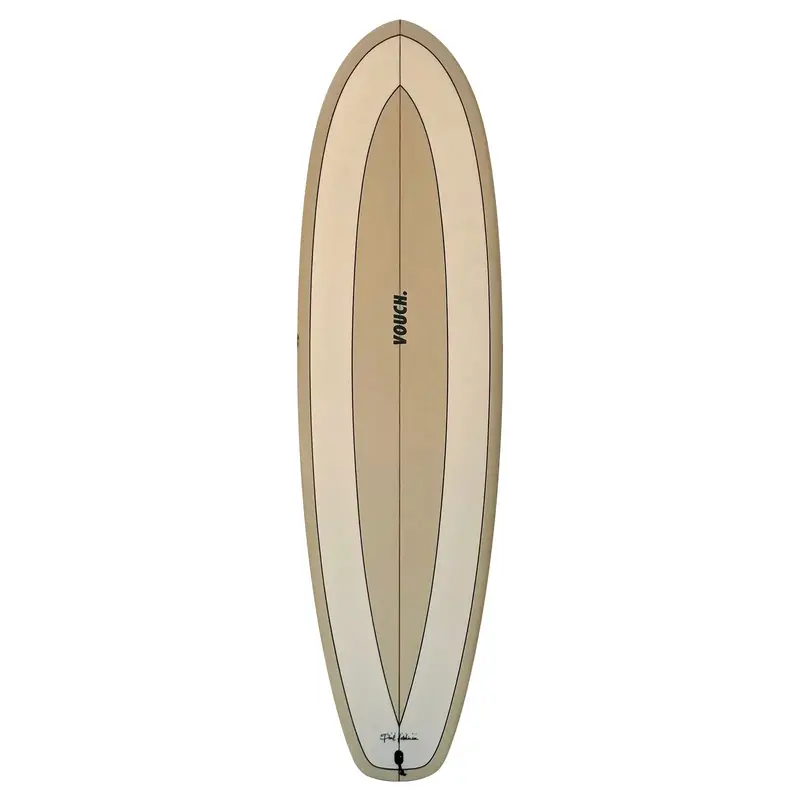 Vouch Fat Arse Wombat Surfboard – 6'6" Oatmeal 1