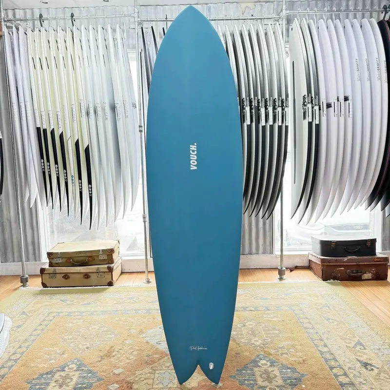 Vouch Mid Vish – 6'8" Storm Blue Design 1