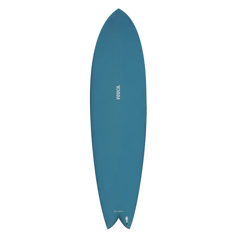 Vouch Mid Vish 7'2" Board – Denim Blue Hue 1
