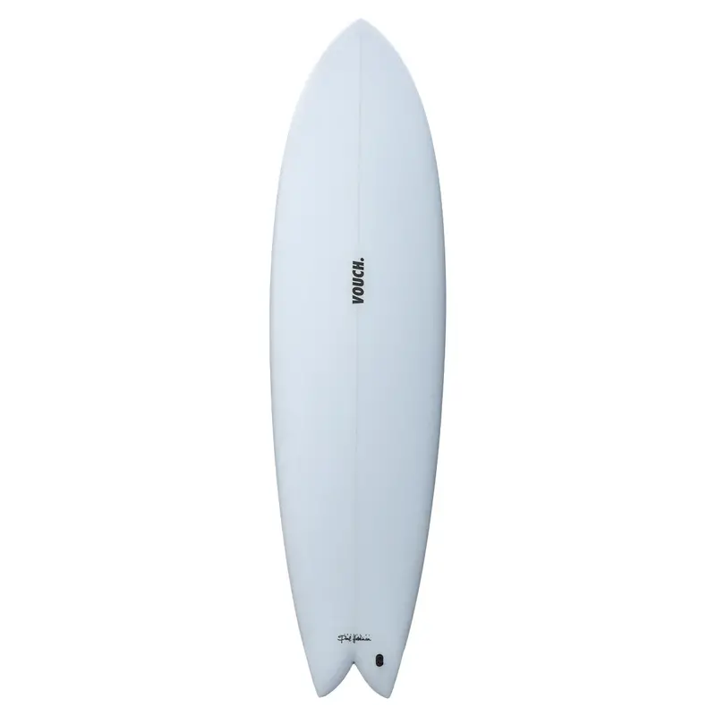 Vouch Mid Vish Surfboard – 6'10" Blu Tac Finish 1