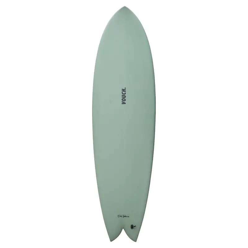 Vouch Mid Vish Surfboard – 6'6" River Gum Finish 1