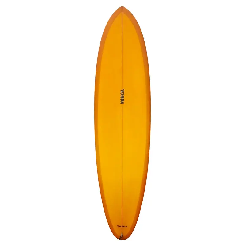 Vouch Nuevo Surfboard – 7'2" Burnt Orange 1