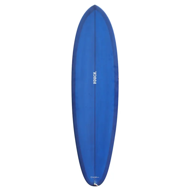 Vouch Nuevo Surfboard – Navy Blue, 6'10" 1