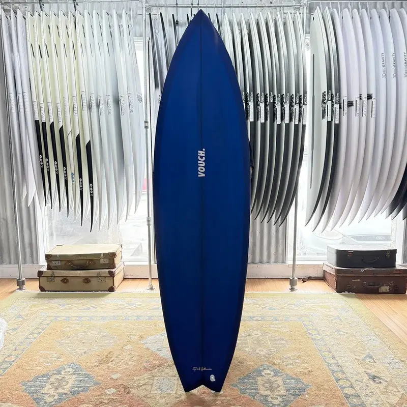 Vouch Sambal – 6'4" Navy Blue Surfboard 1