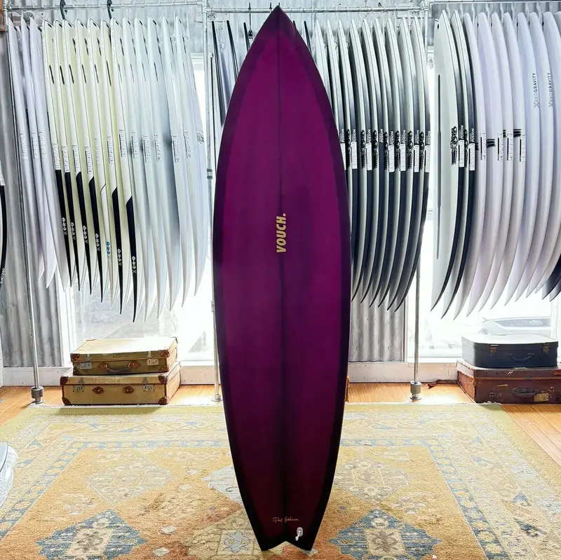 Vouch Sambal Board – 6'4" Grape Colorway 1