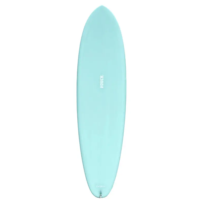 Vouch Twin Nuevo 6'10" Surfboard In Aqua 1