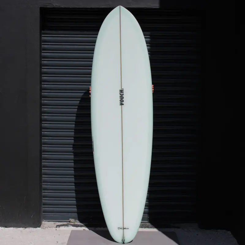 Vouch Twin Nuevo 6'8" Surfboard In Pale Green 1