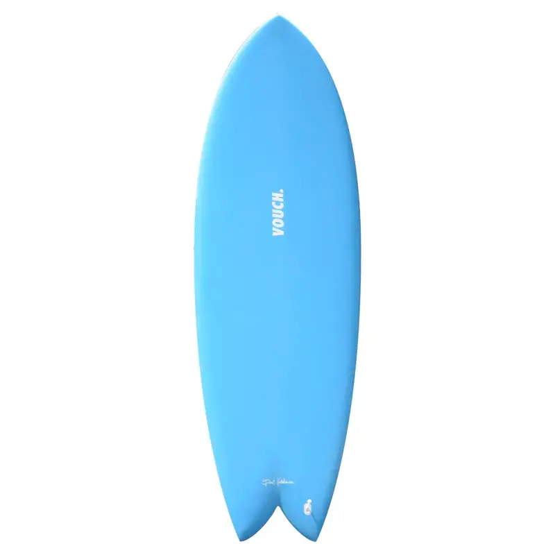 Vouch Vish 5'4" Pacific Blue Surfboard 1