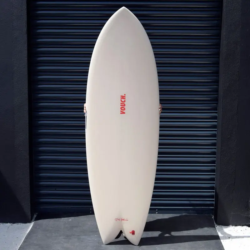 Vouch Vish 5'8" Ivory Surfboard 1