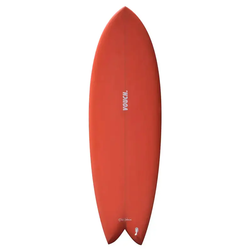 Vouch Vish 5'8" Tangerine Surfboard 1