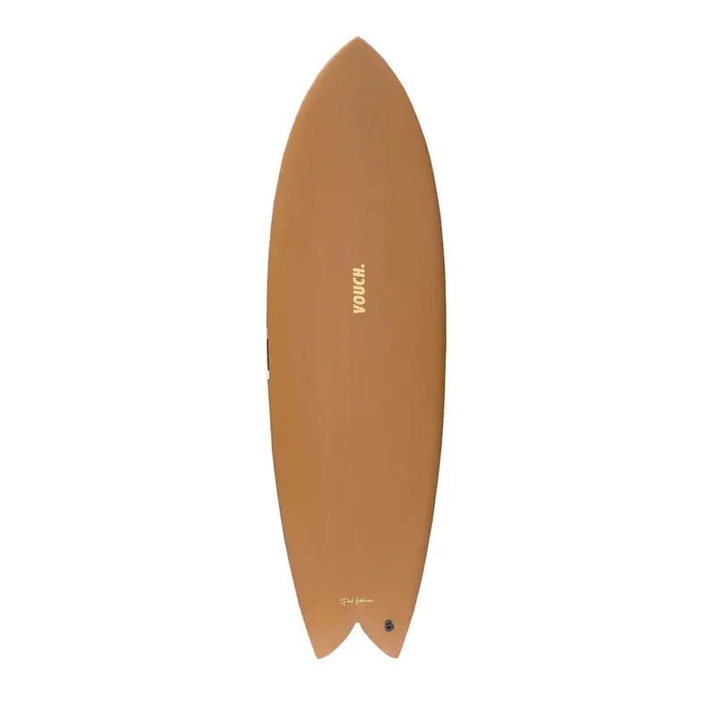 Vouch Vish 6'0" Burnt Orange Surfboard 1
