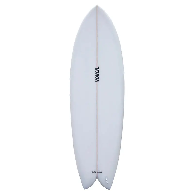 Vouch Vish Surfboard – Clear Epoxy Shortboard With Minimalist Design 1