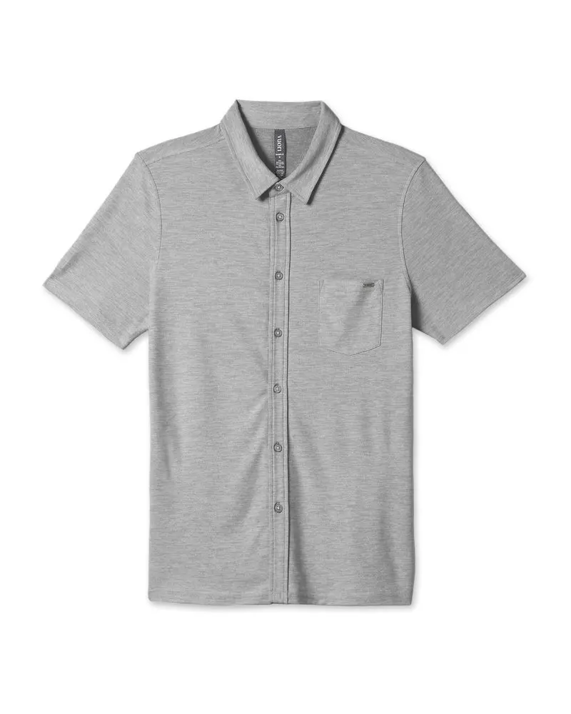 Vuori Men’S Ace Button-Up Shirt – Short Sleeve 1