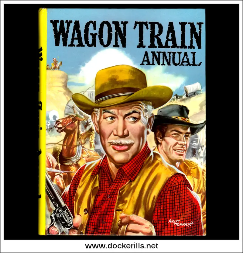 Wagon Train Annual 1959 – Classic Western Tv Series Yearbook 1