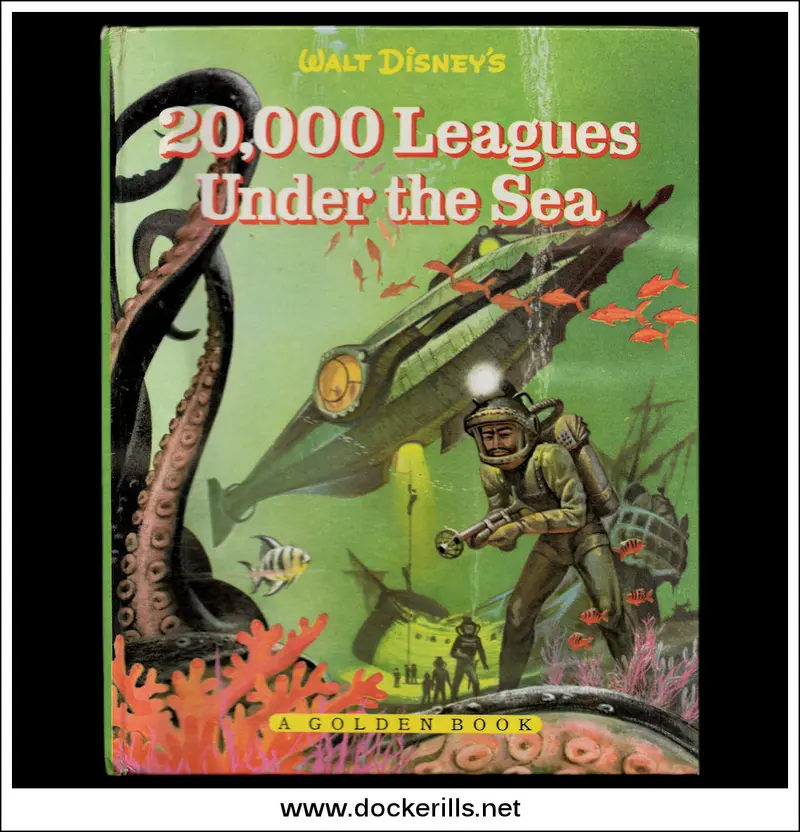 Walt Disney’S 20,000 Leagues Under The Sea Storybook (1954) – Nautilus & Captain Nemo Adventure 1